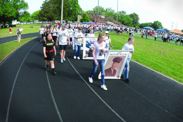 Running to remember -- community honors fallen military members