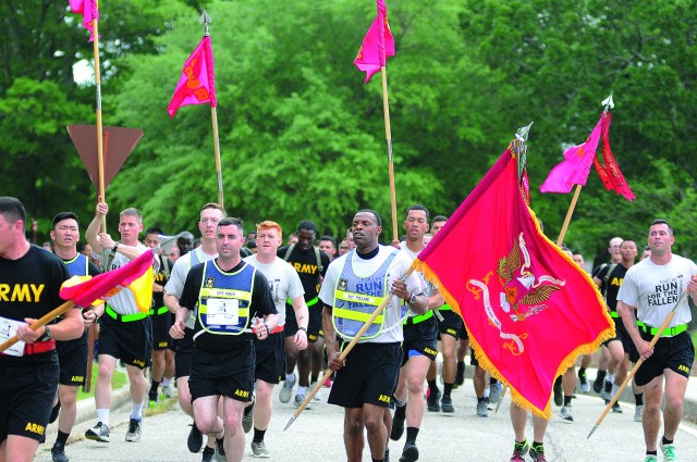 Running to remember -- community honors fallen military members
