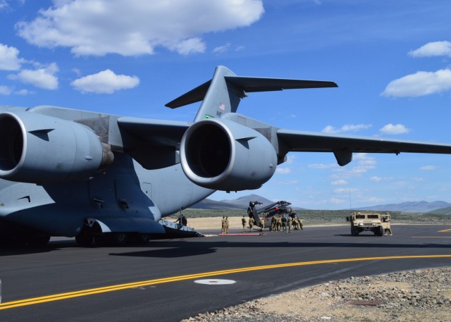 Landing at the Selah airstrip