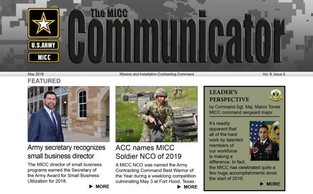 May Communicator highlights command's top performers