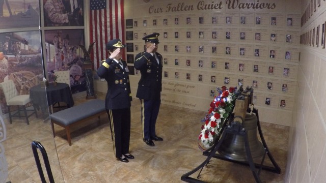 Signal Cove of Remembrance Wreath Laying