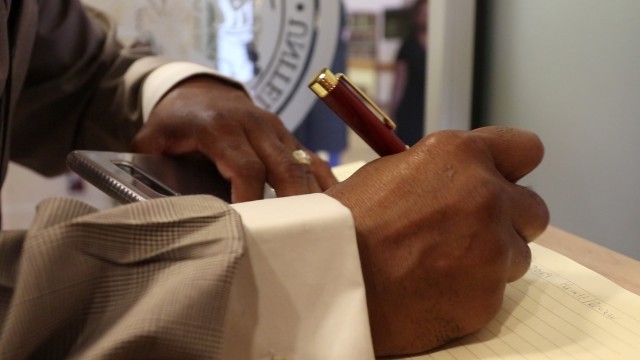 Signal Cove of Remembrance Guest Book Signing