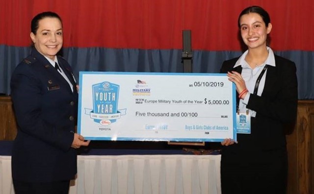 Vicenza High School Student is Europe's Military Youth of the Year