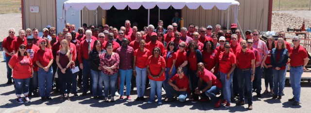 ISEC team members celebrate Denim Day
