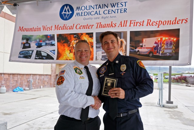 Depot Firefighter awarded Tooele County EMT of the Year