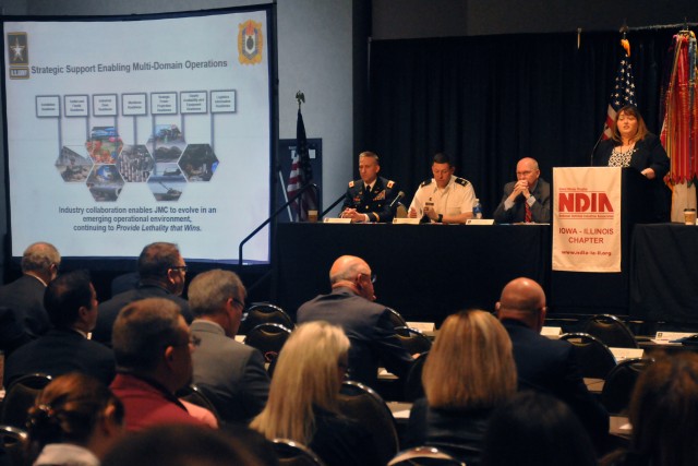 JoEtta Fisher speaks at the 2019 Midwest Small Business Symposium
