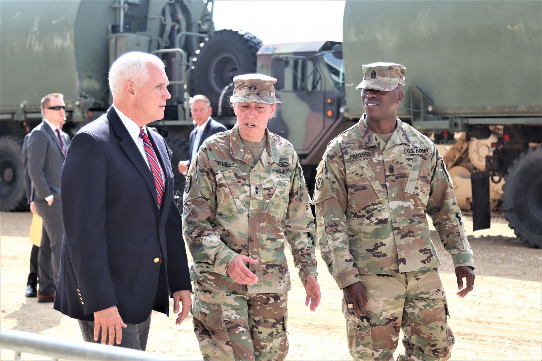 Photo Essay: Arrival Of Vice President Mike Pence For Official Visit To  Fort Mccoy | Article | The United States Army