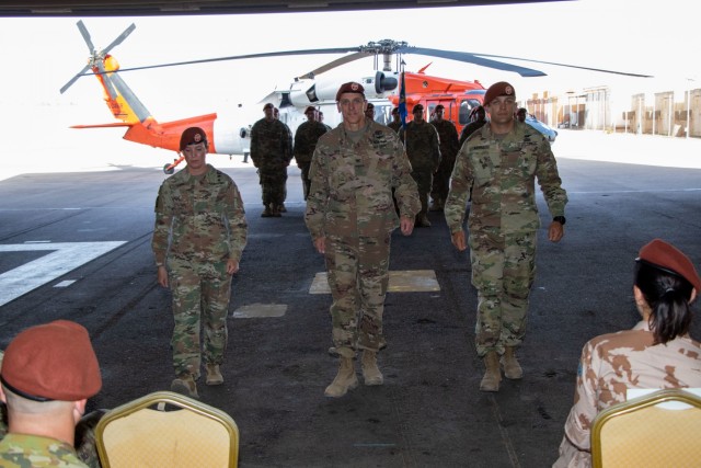 Task Force Sinai's AVCO Change of Command