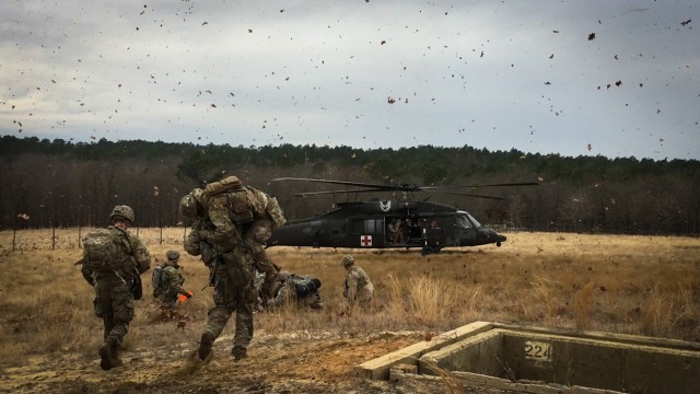 1Panther Paratroopers Conduct Live Fire Exercise