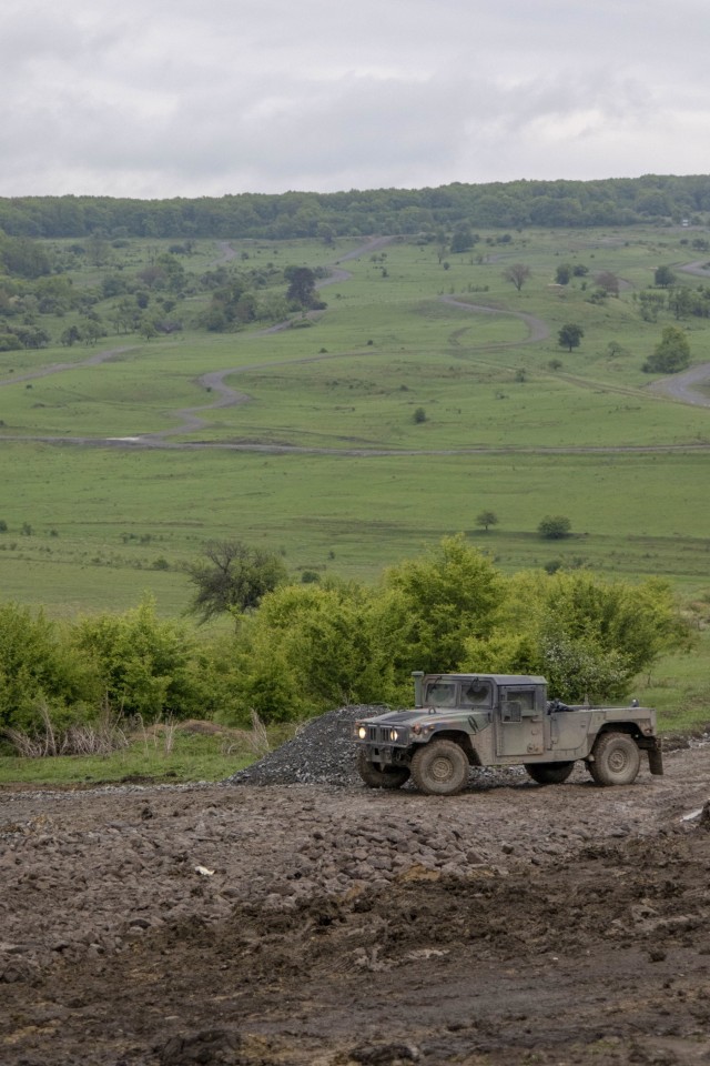 Alaska Army National Guard engineers train with Romanian counterparts