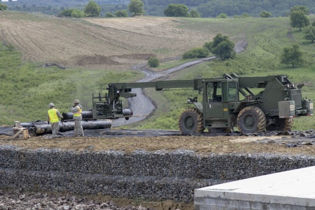 Alaska Army National Guard engineers train with Romanian counterparts