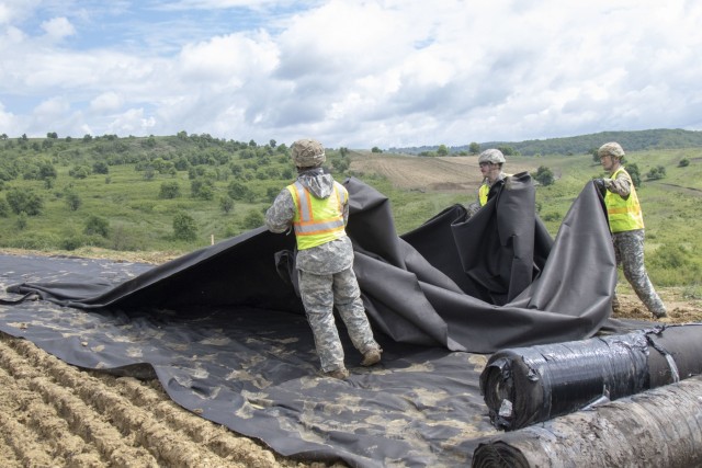 Alaska Army National Guard engineers train with Romanian counterparts