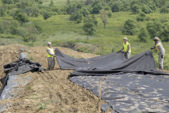 Alaska Army National Guard engineers train with Romanian counterparts