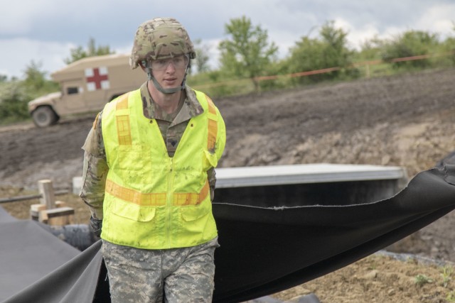 Alaska Army National Guard engineers train with Romanian counterparts