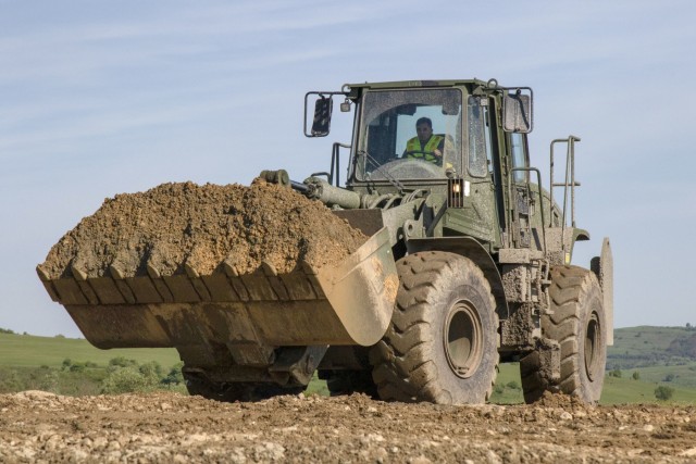 Alaska Army National Guard engineers train with Romanian counterparts