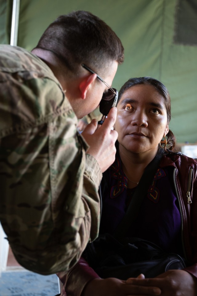 Partners bring medical assistance to residents during exercise Beyond the Horizon 2019