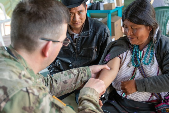 Partners bring medical assistance to residents during exercise Beyond the Horizon 2019