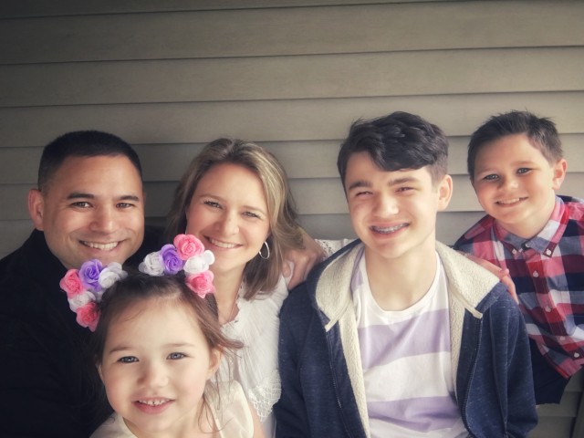 Chaplain from troubled home now helps strengthen families