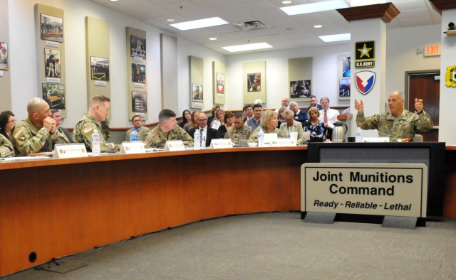 JMC briefs Gen. Perna