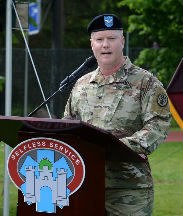 Weber takes command of LRMC