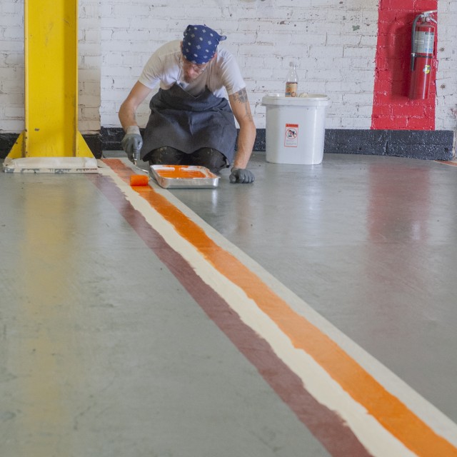 Cleaning a component of continuous improvement