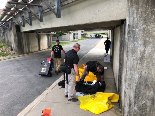 West Virginia National Guard, partners rehearse for football games