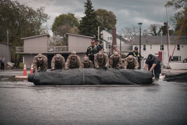 New York National Guard responds to flooding