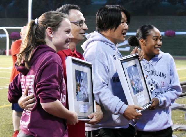 Camp Zama girls' soccer team wins championship