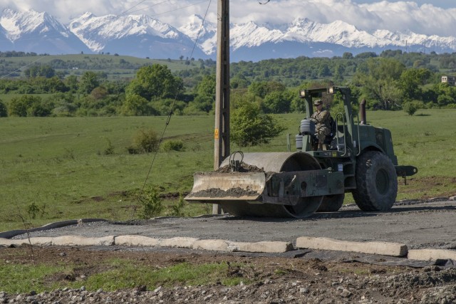 Alaska Army National Guard engineers train with Romanian counterparts