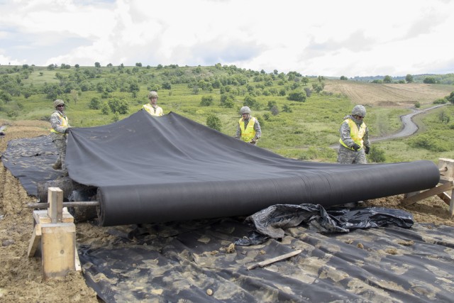 Alaska Army National Guard engineers train with Romanian counterparts