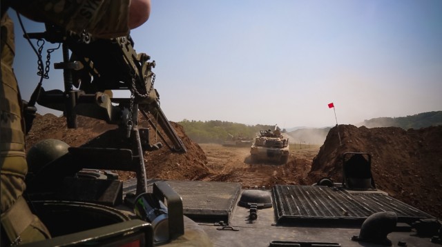 Bulldog Brigade assaults through the breach