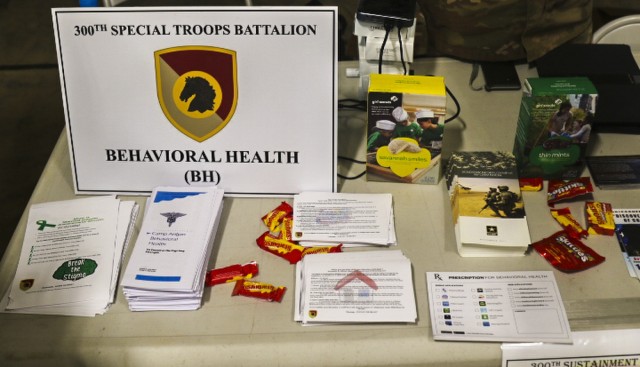 Service Members Offered Behavioral Health Services on Camp Arifjan