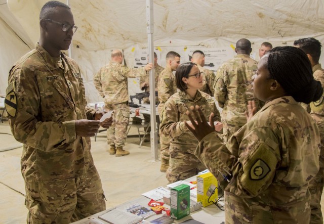 Service Members Offered Behavioral Health Services on Camp Arifjan