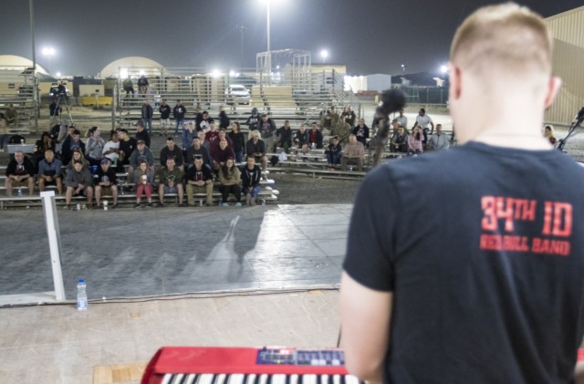 Army Band Performs at Camp Arifjan