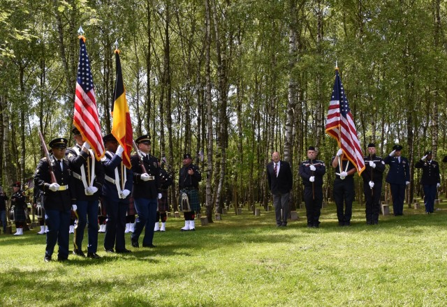 Peace Woods Ceremony in Bastogne