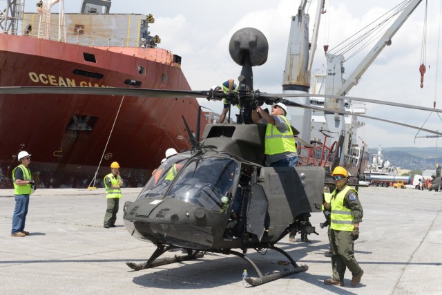 Security enterpries delivers Kiowa helicopters to Greece