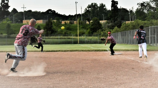 Fort Knox begins competitive intramural softball season with familiar rivalries