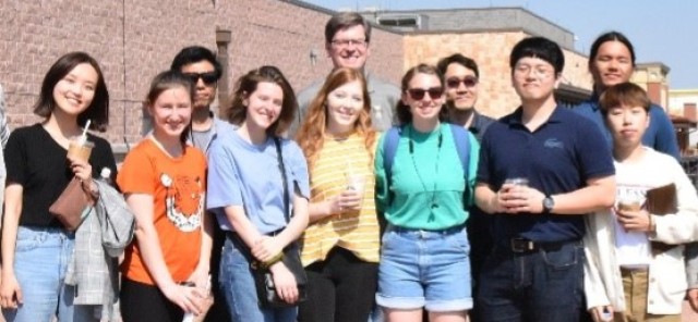 Korean, American college students visit Camp Humphreys