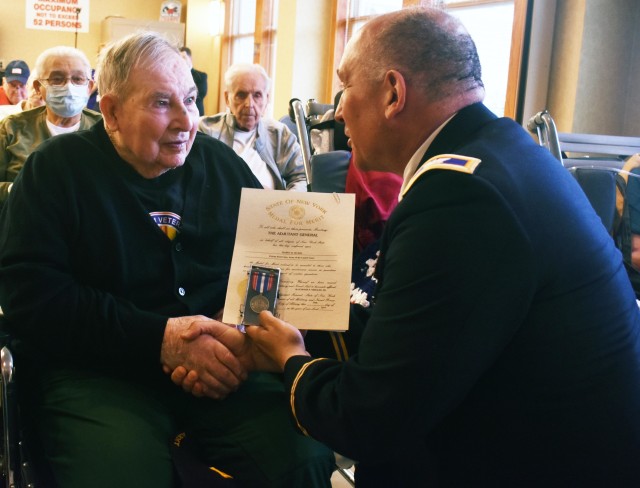 New York National Guard leaders honor World War II veterans on D-Day