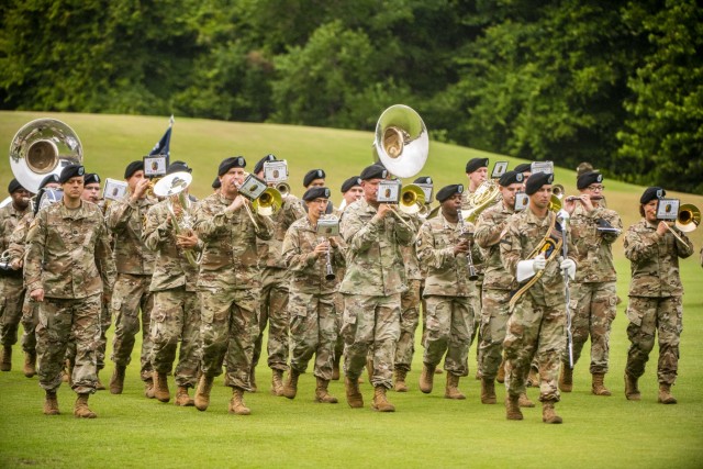 MCoE Band during D-Day 75th anniversary