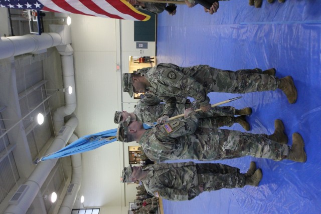 782nd Military Intelligence (MI) Battalion (Cyber) leaving command
