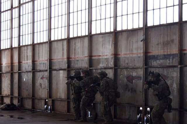 Special Forces train Red Flag Rescue at Camp Navajo
