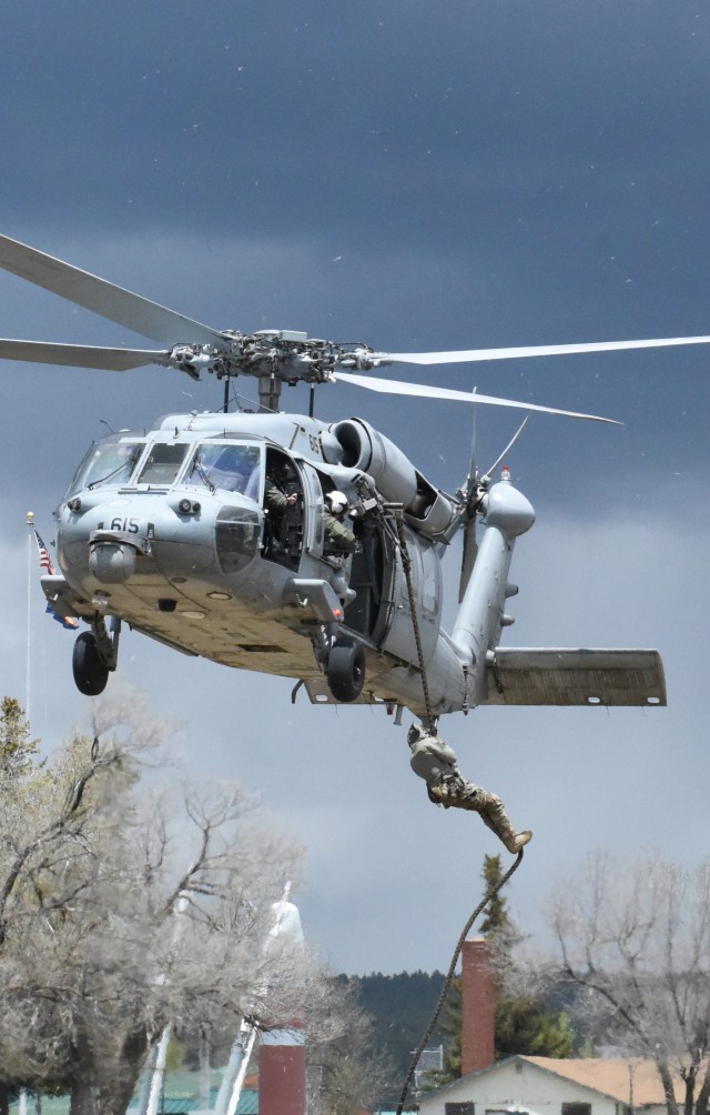 Special Forces train Red Flag Rescue at Camp Navajo