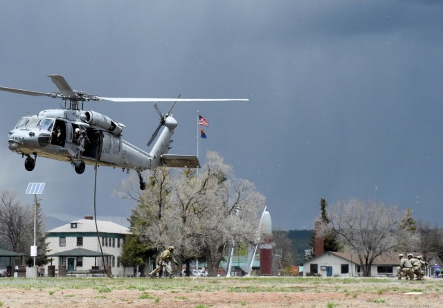 Special Forces train Red Flag Rescue at Camp Navajo