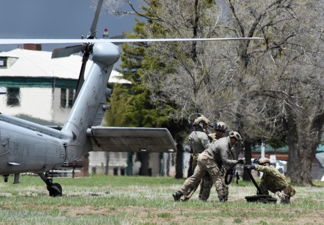 Special Forces train Red Flag Rescue at Camp Navajo