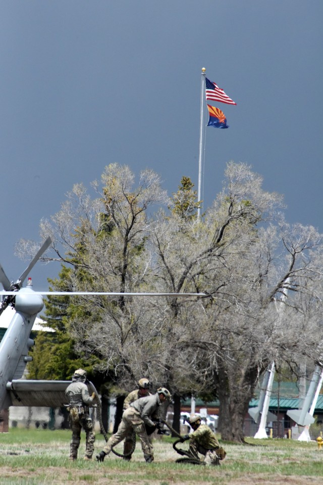 Special Forces train Red Flag Rescue at Camp Navajo