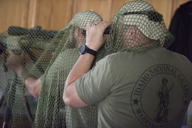 Idaho National Guard marksmanship team trains with local Treasure Valley sniper police