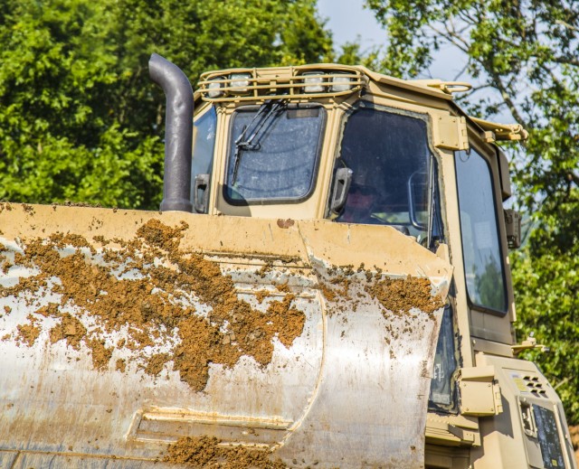 Oklahoma Army National Guard Soldiers dig deep for artillerymen