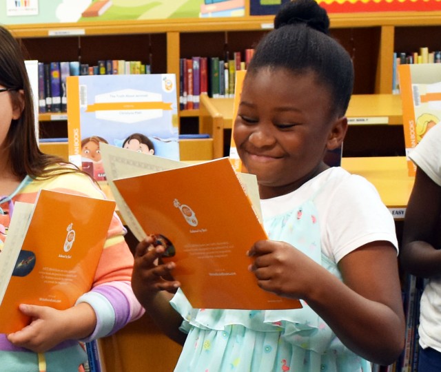 Camp Zama library features books written at School Age Center