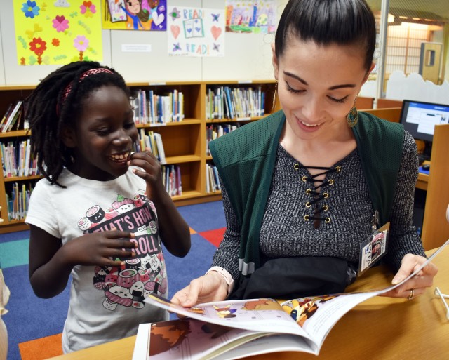 Camp Zama library features books written at School Age Center